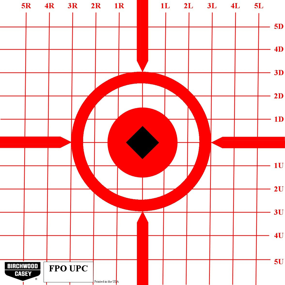 Birchwood Casey Sight-in Rifle Target 